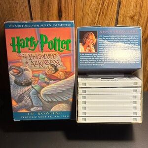 Harry Potter and the Prisoner of Azkaban Audiobook Set 7 cassettes